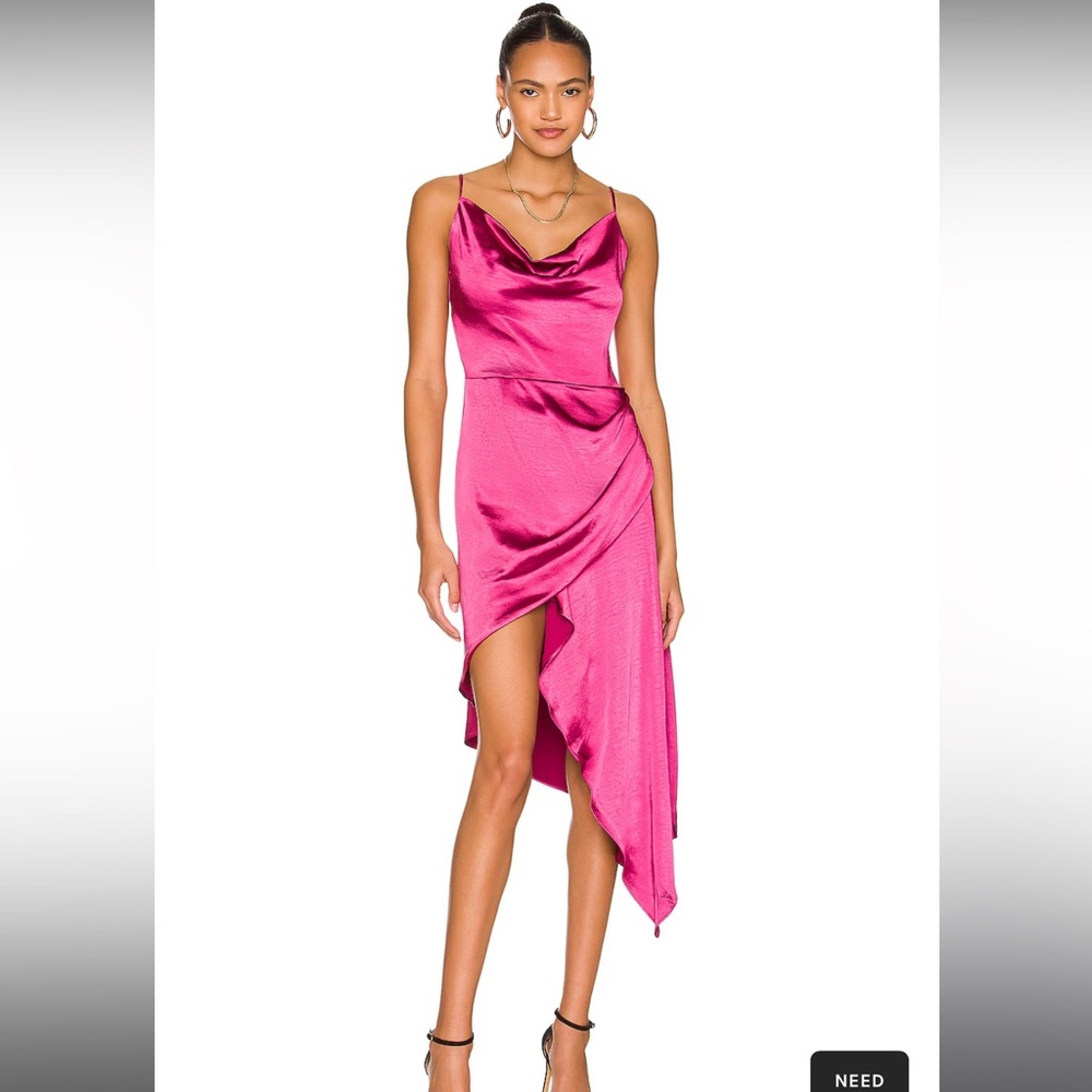 Revolve Jacinda Dress in berry